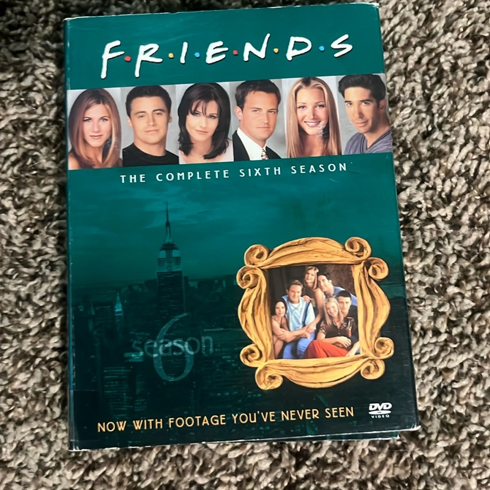 Friend's Season 6 DVD Set Of 4 Disks